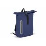 PU-gecoat R-PET 600D rolltop rugzak 20L - Donkerblauw