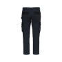 Tweekleurige heren werkbroek Navy/Black 62 NL (56 FR)