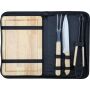 Barbecueset Kathleen | Rvs | 4 st | Polyester hoes - zwart