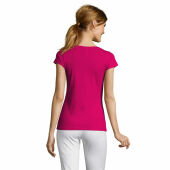MOON - MOON dames t-shirt 150g - M - Fuchsia