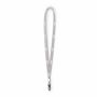 Polyester tubulaire keycord met metalen klem