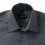RUS Men LSL Tailored Polycot. Poplin Shirt, Convoy Grey, 4XL