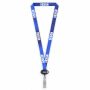 Polyester sublimatie lanyard met ovale badge reel met logo