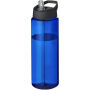H2O Active® Vibe 850 ml sportfles met tuitdeksel - Blauw/Zwart