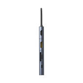 Anker PowerExpand 11-in-1 USB-C PD 10 Gbps-datahub, grijs