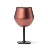 FRADES Roestvrijstalen 2-in-1 beker/glas 380 ml - rosé goud FRADES Roestvrijstalen 2-in-1 beker/glas 380 ml - rosé goud
