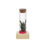Tiny Treasurez® - Single tube & wood, Donker roze