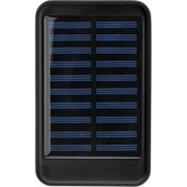 Aluminium solar powerbank Drew