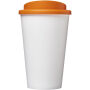Americano® geïsoleerde beker van 350 ml - Oranje/Wit