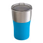 Drinkbeker RETUMBLER-MEZZO - cyaan, zilver