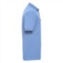 RUS Hardwearing Polycotton Polo, Sky, 4XL
