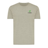IQONIQ Brett gerecycled katoen t-shirt, light heather green (XXS)
