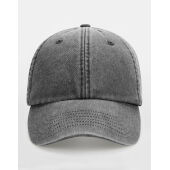 Low Profile Vintage Cap - Vintage Black - One Size