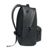 BAI BACKPACK - Laptop rugzak PU 15 inch - Zwart