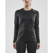 *Rush LS tee wmn black xs