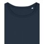 Stella Serena - Het dames T-shirt met lage ronde hals - French Navy (XS)