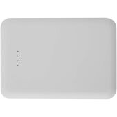 Asama type-C powerbank van 5000 mAh van gerecycled plastic - Wit