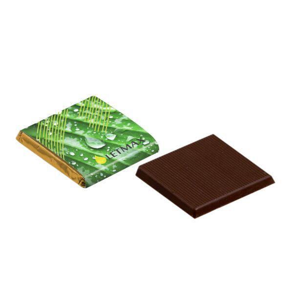 Vierkante napolitain van pure chocolade (vanaf 5.070 stuks)