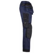 *2164 Stretch trousers hp navy/zwart C148