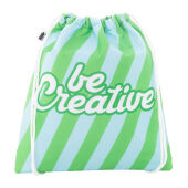 CreaCool Draw Kids - custom made koeltas met trekkoord voor kinderen