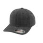 FINE MELANGE CAP, BLACK, S/M, FLEXFIT