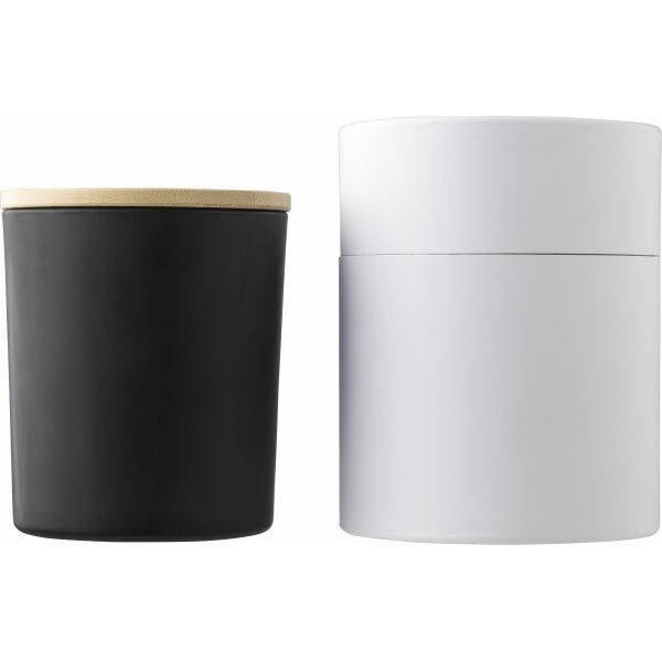 Glazen kaars Matthew zwart Glazen kaars Matthew zwart