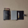 Secrid - Miniwallet Firm Black - Black & Silver