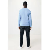 IQONIQ Zion gerecycled katoen sweater, sky blue (XXS)
