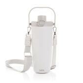 Avira Ayala RCS R-RVS duosip afsluitbare crossbody tumbler, wit