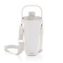 Avira Ayala RCS R-RVS duosip afsluitbare crossbody tumbler, wit