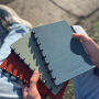 Correctbook Linnen Hardcover A5 - Olive Green - Blanco