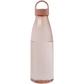 Bergen 800 ml waterfles van gerecycled plastic - Oudroze