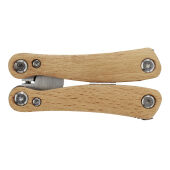 Anderson middelgrote houten multitool met 12 functies - Natuur