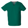 Uniseks tuniek met V-hals Hunter Green XXS Uniseks tuniek met V-hals Hunter Green XXS