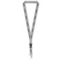 Afneembare polyester keycord met reflecterende draden