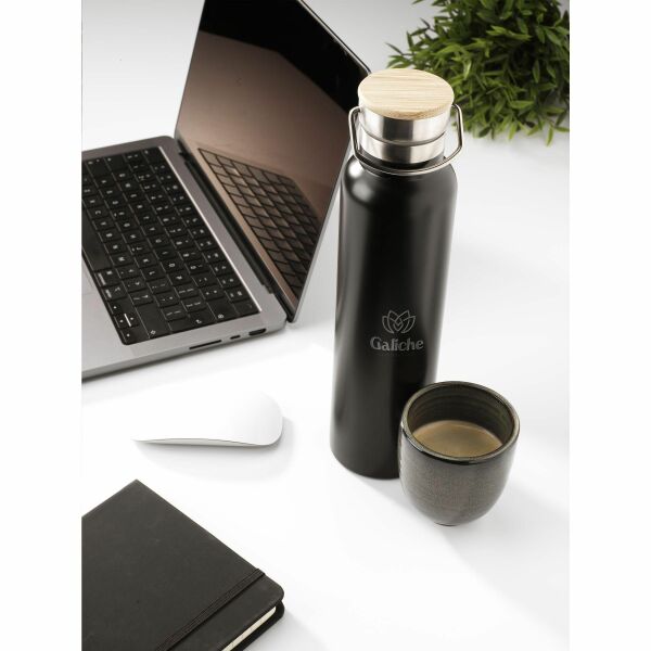Nordvik RCS Recycled Steel 750 ml Trinkflasche - schwarz Nordvik RCS Recycled Steel 750 ml Trinkflasche - schwarz