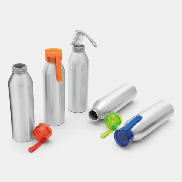 COLOURED - Aluminium drinkfles grijs COLOURED - Aluminium drinkfles grijs