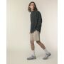 Worker Shirt - Het unisex relaxed overhemd - G. Dyed Black Rock (XS)