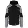 Softshell Capuchon Bicolor Redefined Dames 406119 Black-Grey XS