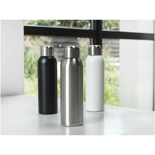 Guzzle 820 ml RCS certified stainless steel water bottle - White