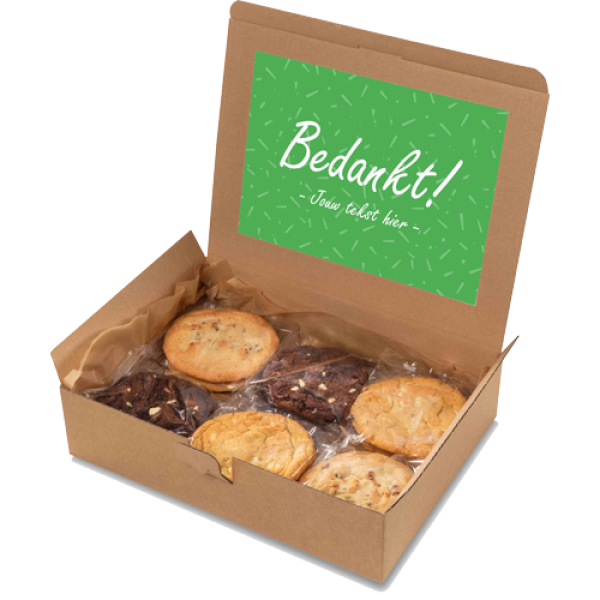 Cookie box I Bedankt