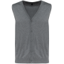 Supima® herengilet Grey Heather XXL Supima® herengilet Grey Heather XXL