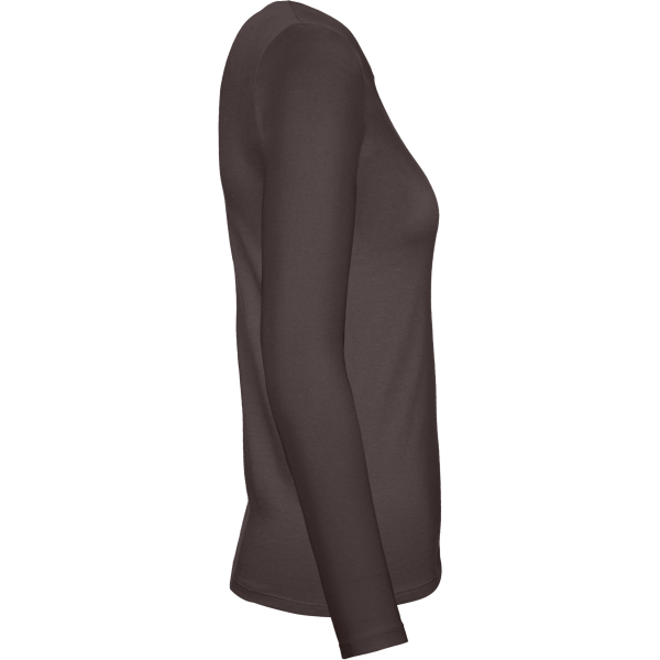 #E150 Ladies' T-shirt long sleeves Bear Brown XXL #E150 Ladies' T-shirt long sleeves Bear Brown XXL