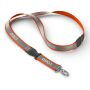 Afneembare polyester keycord met reflecterende overlay