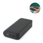 BECKER 20. 20'000 mAh powerbank in gerecycled ABS (100% rABS) met 15W supersnelle draadloze oplader