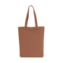 Shopper van verwassen katoen Washed Russet One Size