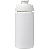 Baseline® Plus grip 500 ml sportfles met flipcapdeksel - Wit Baseline® Plus grip 500 ml sportfles met flipcapdeksel - Wit
