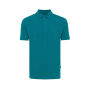 IQONIQ Yosemite gerecycled katoen pique polo, verdigris (L)