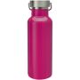 Thor 500 ml RCS gecertificeerde waterfles van gerecycled roestvrijstaal - Roze