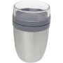 Mepal Ellipse 500+200 ml geïsoleerde lunchpot - Zilver Mepal Ellipse 500+200 ml geïsoleerde lunchpot - Zilver